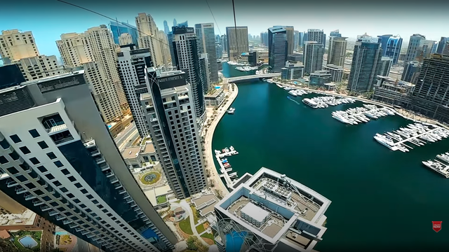 XLine Dubai Marina – Soar Through the Skies on the Longest Urban Zipline!